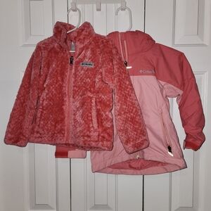 Columbia Pink 3-in-1 Jackets